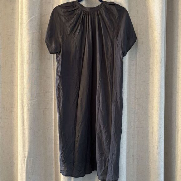 H&M L.O.G.G. Women Gray Casual Tunic Dress Size 2 - Picture 5 of 7